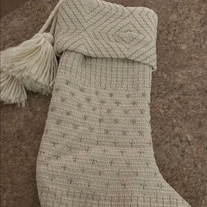 Target Cream Holiday Stocking